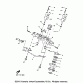 Схема вузла: Рулевий механізм Yamaha FZ6 FZ6R