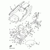 Схема узла: Крыло Yamaha XJR400