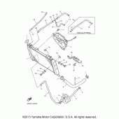 Схема узла: Радиатор и Патрубок системы охлаждения Yamaha YZF600R Thundercat