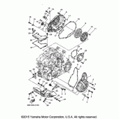 Схема узла: Крышки картера 1 Yamaha XTZ1200 Super Tenere ES