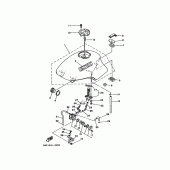 Схема узла: Топливный бак Yamaha SRX250