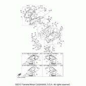 Схема узла: Облицовочные элементы (2) Yamaha YZF600R Thundercat