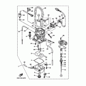 Схема узла: Карбюратор Yamaha YZ250 YZ250