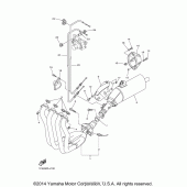 Схема вузла: Вихлопна система Yamaha FZ1 FZ1