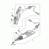 Схема вузла: Поворотники Yamaha YP400 Majesty