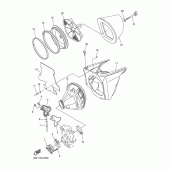 Схема узла: Впускная система Yamaha YZ450F YZ450F