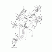 Схема вузла: Вихлопна система Yamaha XP500 T-MAX