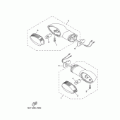 Схема узла: Поворотники Yamaha YBR250