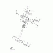 Схема узла: Рулевой механизм Yamaha WR250 WR250F