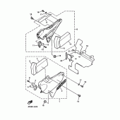 Схема вузла: Бічна кришка Yamaha XJR1200