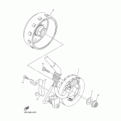 Схема вузла: Генератор Yamaha WR450F