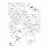 Схема узла: Облицовочные элементы 2 Yamaha XJ6 Diversion F (ABS)