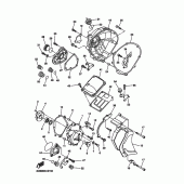 Схема вузла: Кришки картера 1 Yamaha YZF-R1 R1