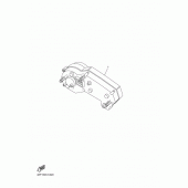 Схема вузла: Панель приладів Yamaha FZ8 FZ8 FAZER