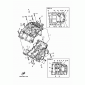 Схема вузла: Картер двигуна Yamaha YZF-R3