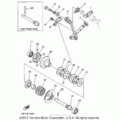 Схема вузла: Governor Yamaha WR250 WR250Z