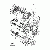 Схема вузла: Проміжна передача Yamaha XV1600 Wild Star