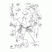 Схема вузла: Электрооборудование 2 Yamaha FZ1 FZ1 FAZER (S-TYPE)