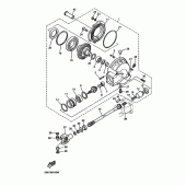 Схема узла: Вал приводной и редуктор Yamaha BT1100 Bulldog