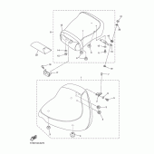 Схема узла: Сиденье Yamaha XVS1100 Drag Star Classic