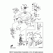 Схема узла: Топливный бак Yamaha FZ6 FZ6R