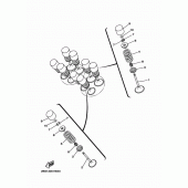 Схема узла: Клапан Yamaha XTZ1200 Super Tenere ES