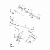 Схема вузла: Вал перемикання Yamaha FZ6 FZ6 (Naked)