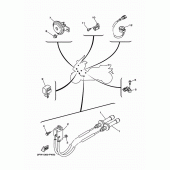 Схема вузла: Електроустаткування 2 Yamaha XP500 T-MAX 530