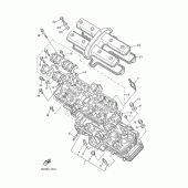 Схема вузла: Culasse Yamaha YZF1000R Thunderace