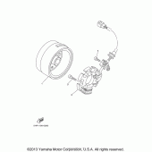 Схема вузла: Генератор Yamaha TTR125 TT-R125