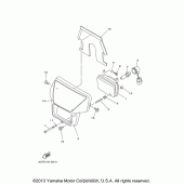 Схема вузла: Фара Yamaha TT-R250 TT-R250