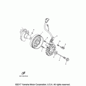 Схема вузла: Генератор Yamaha FZ10/MTN1000 FZ-10