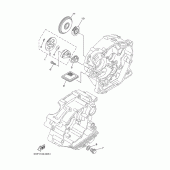 Схема вузла: Масляний насос Yamaha TTR125 TT-R125