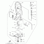 Схема вузла: Карбюратор Yamaha WR250 WR250Z