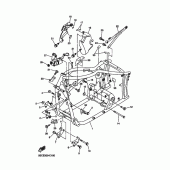 Схема узла: Рама Yamaha XVS650 Drag Star Classic