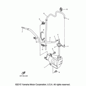 Схема вузла: Бак відновлення Yamaha XTZ1200 Super Tenere