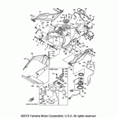 Схема узла: Топливный бак Yamaha FJ09 FJ-09