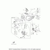 Схема узла: Топливный бак Yamaha TW200