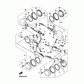 Схема вузла: Поворотники Yamaha XVS1100 V-Star Custom