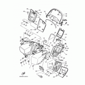 Схема узла: Передний обтекатель Yamaha YP250 Majesty