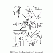 Схема вузла: Електроустаткування 1 Yamaha TTR125 TT-R125