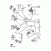 Схема вузла: Електроустаткування 2 Yamaha FZS600 FAZER