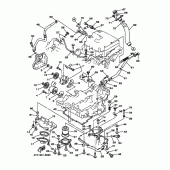 Схема узла: Масляный насос Yamaha TDM850