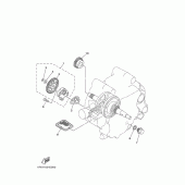 Схема вузла: Масляний насос Yamaha TTR50 TT-R50