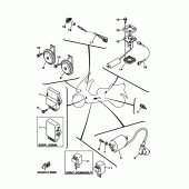 Схема вузла: Електроустаткування 2 Yamaha YP250 Majesty