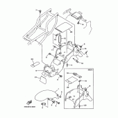 Схема вузла: Крило Yamaha TRX850