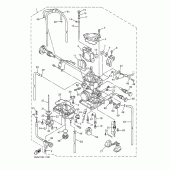 Схема вузла: Карбюратор Yamaha WR400F