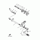Схема вузла: Вал перемикання Yamaha TTR50 TT-R50