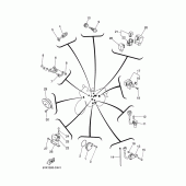 Схема вузла: Електроустаткування 2 Yamaha XT660 XT660R