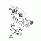 Схема вузла: Зчеплення Yamaha YP250 Majesty